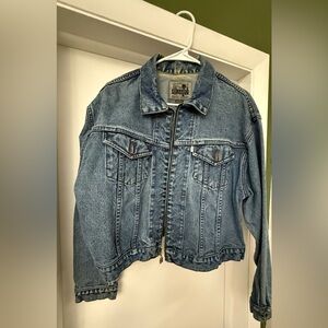 Levi’s SilverTab Acid Wash 80’s Cropped Denim Jacket